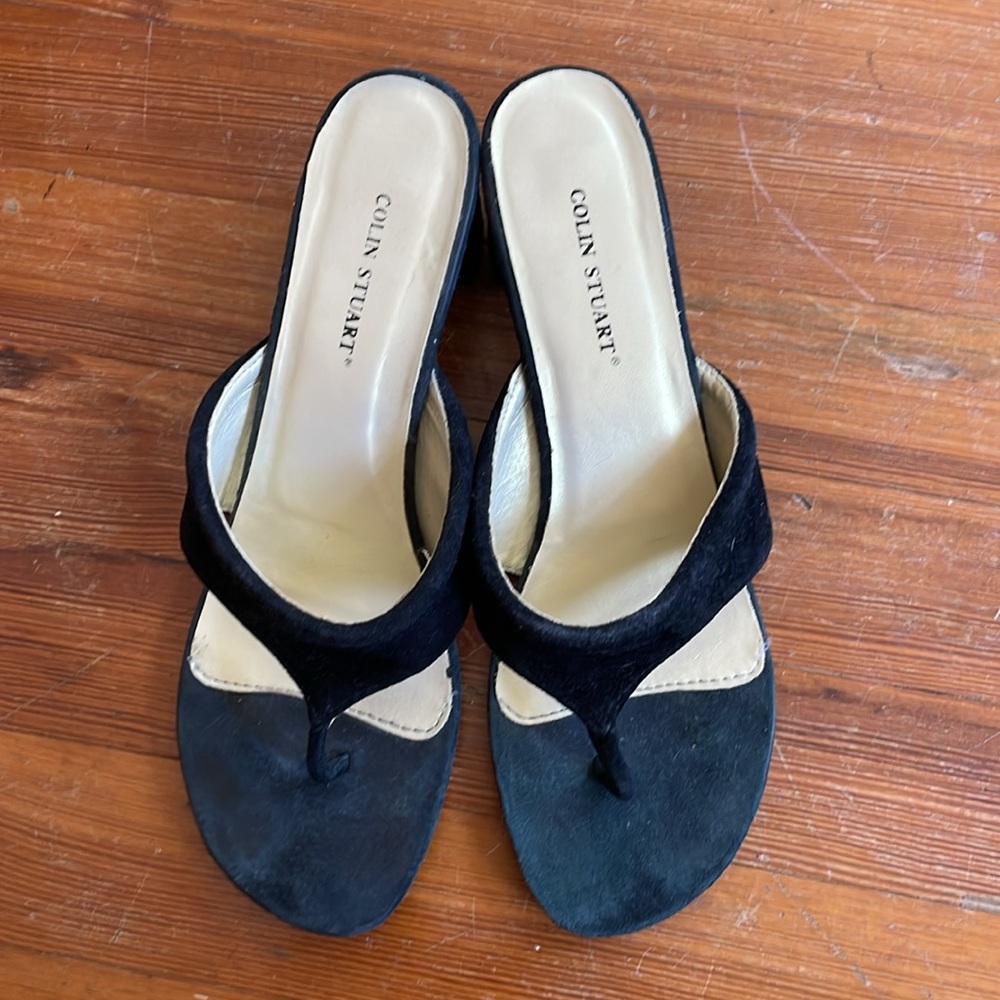 Vintage Colin Stuart Suede Heels